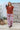 Yola Linen Pants Rust Leaf
