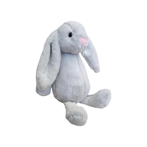 Plush Rabbit Small Grey