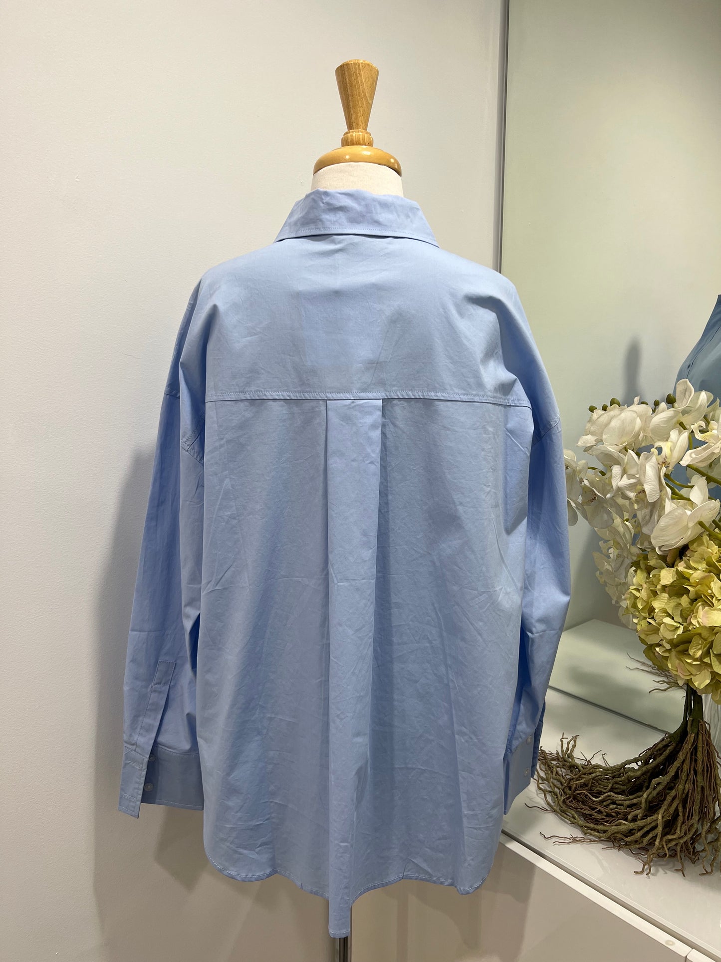 Cotton Shirt Blue