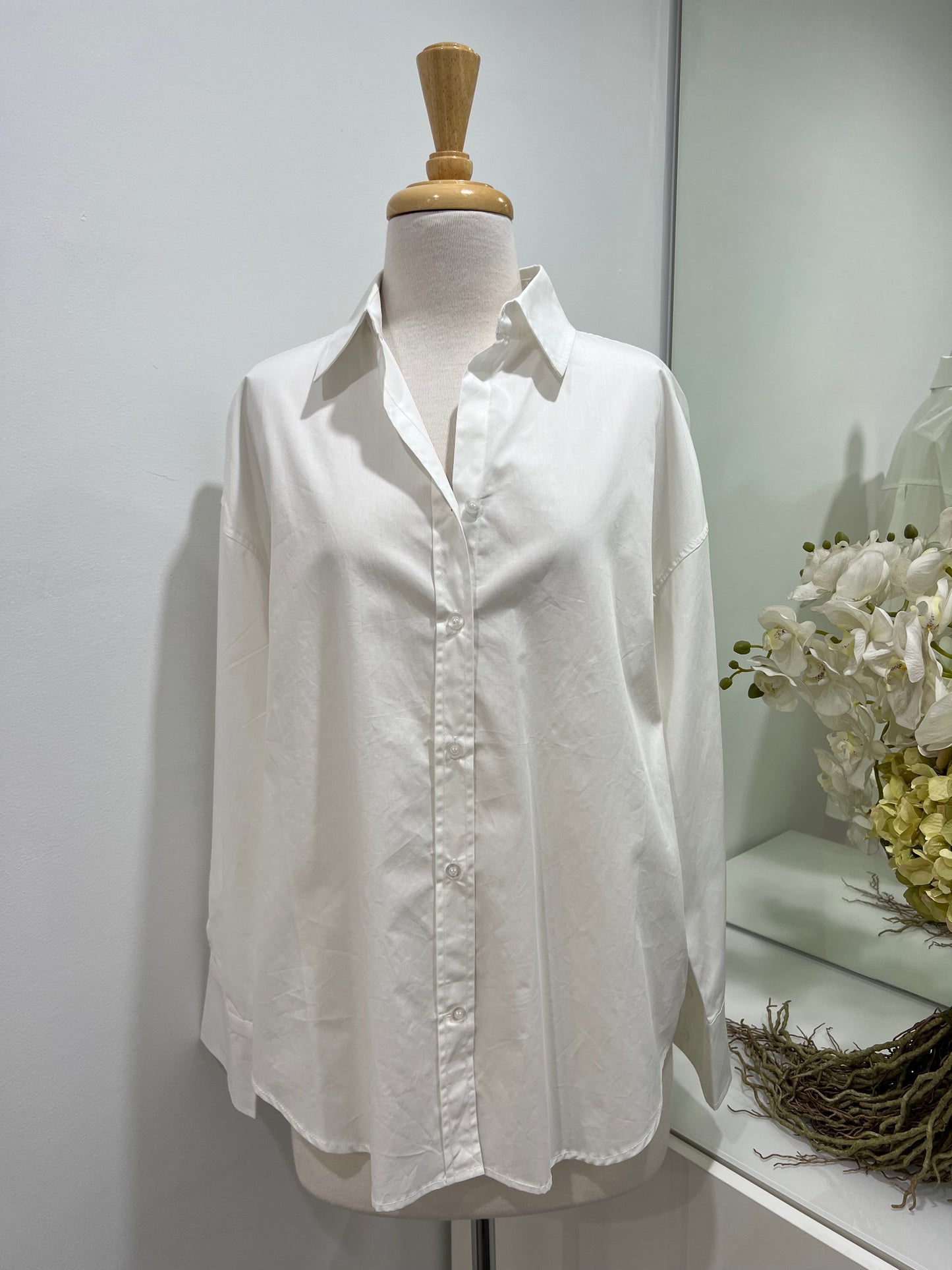 Cotton Shirt White