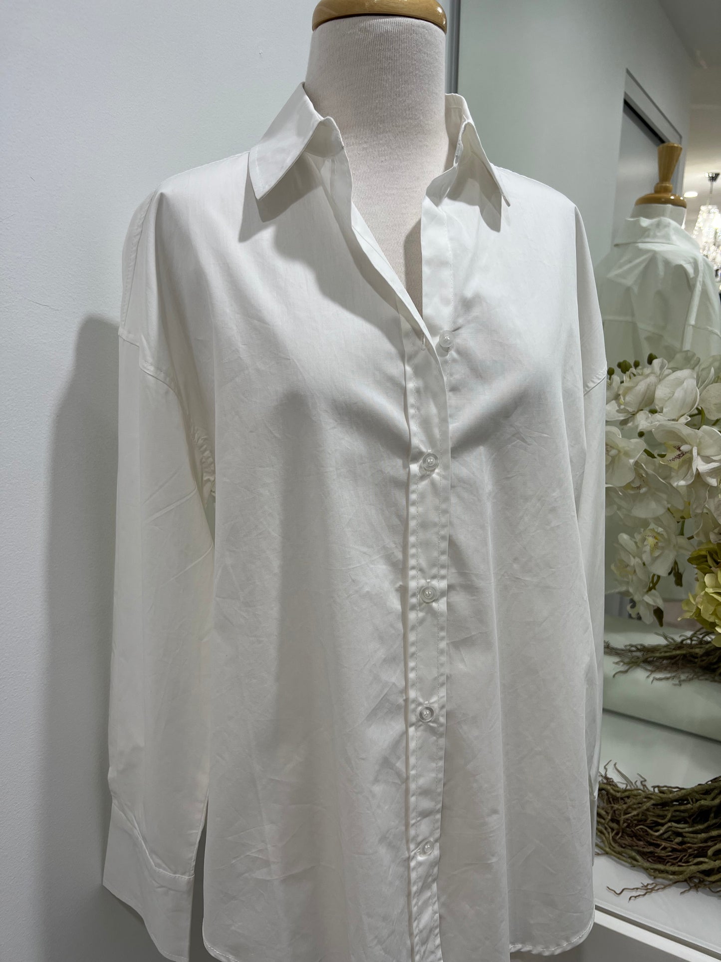 Cotton Shirt White