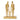 Family Sculpture Gold