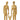 Family Sculpture Gold