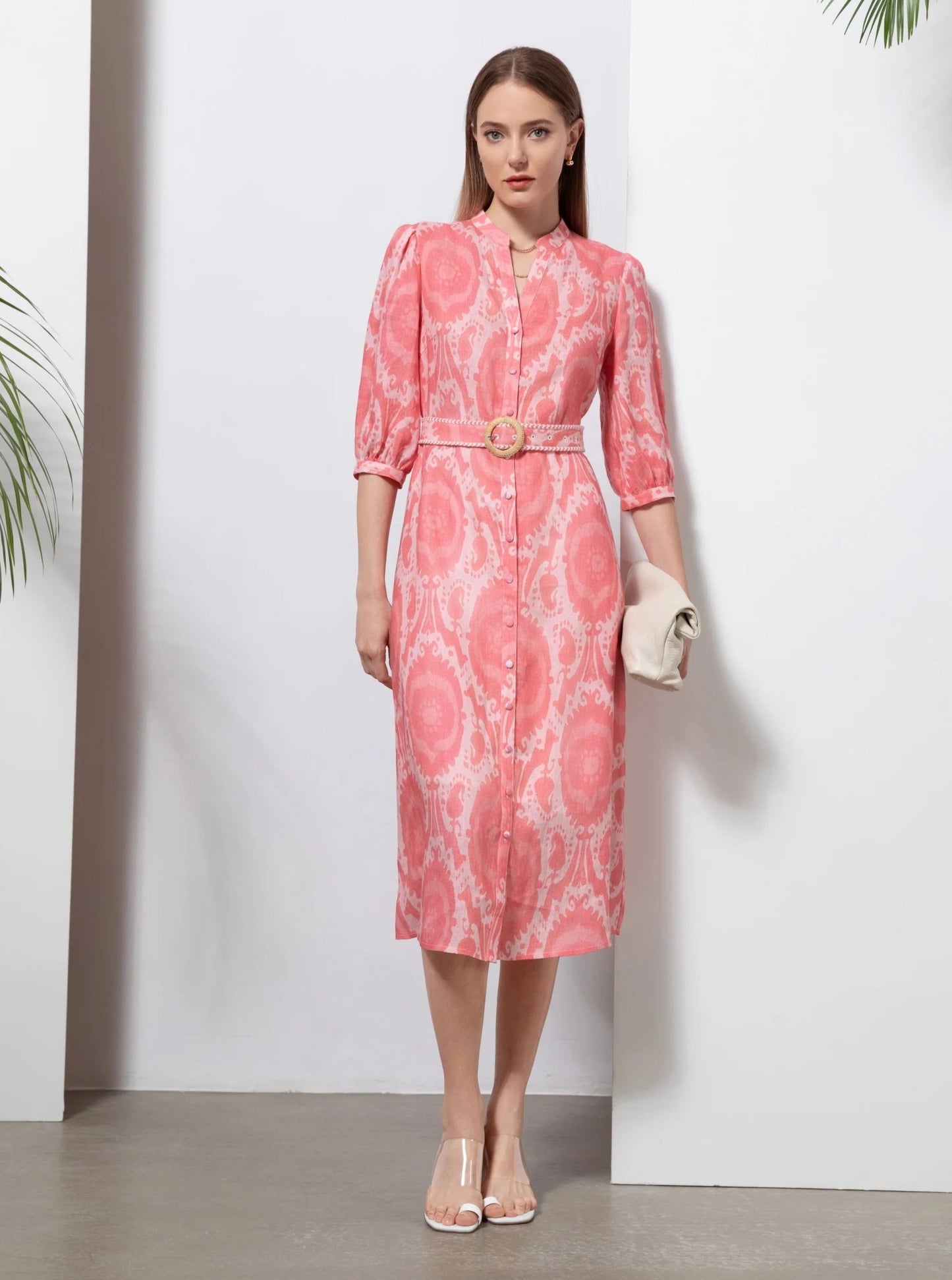 GDS Abyss Long Dress Pink