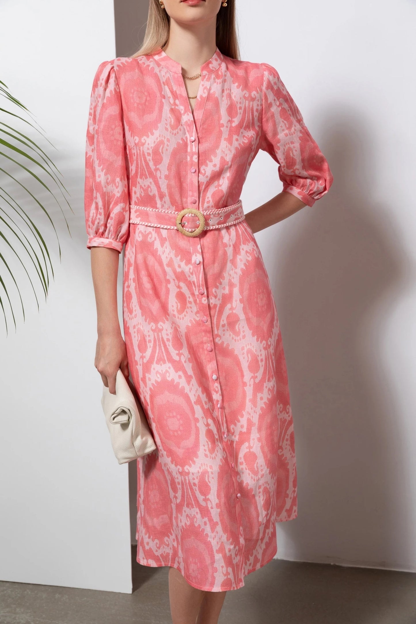 GDS Abyss Long Dress Pink