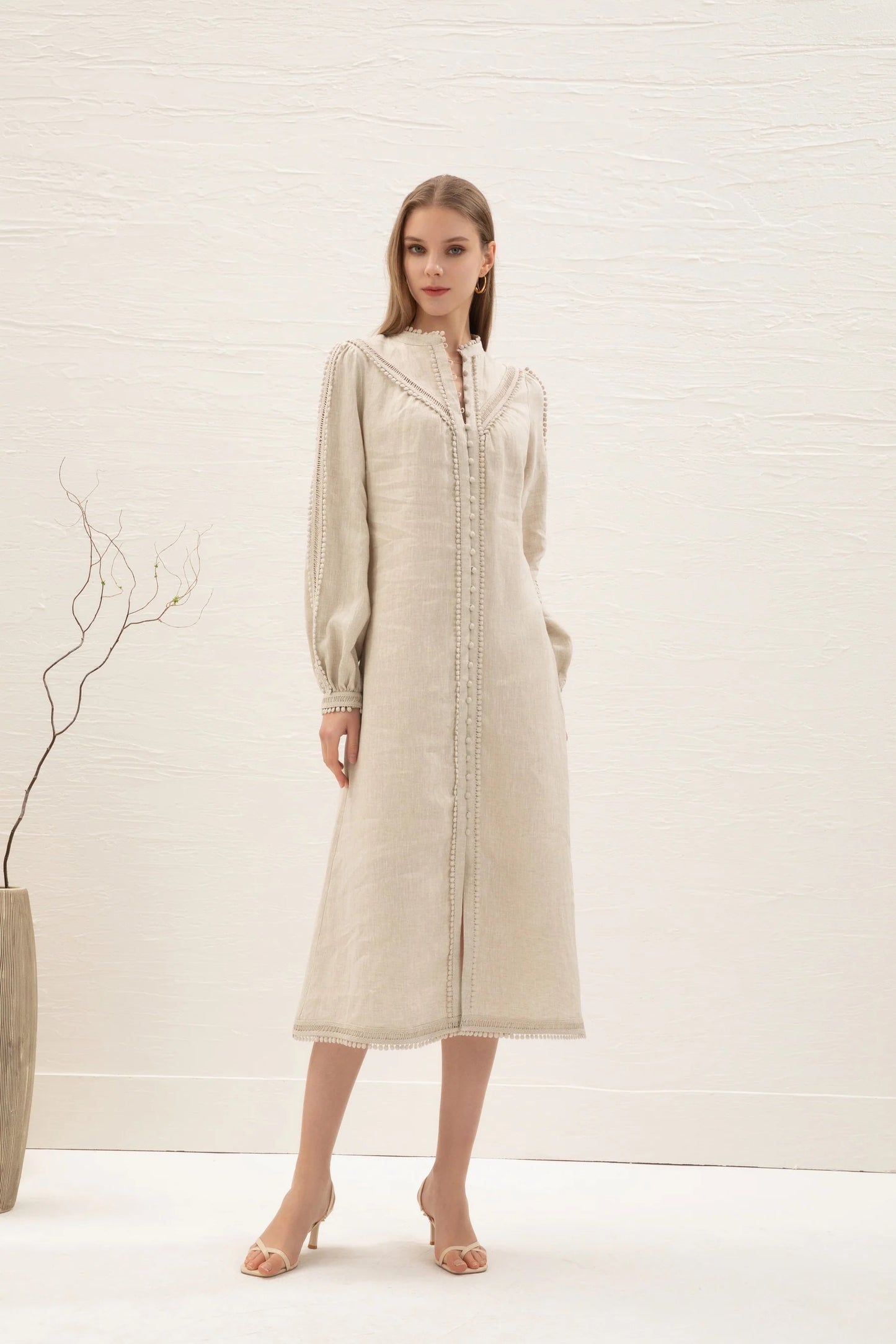 GDS Illy Linen Dress