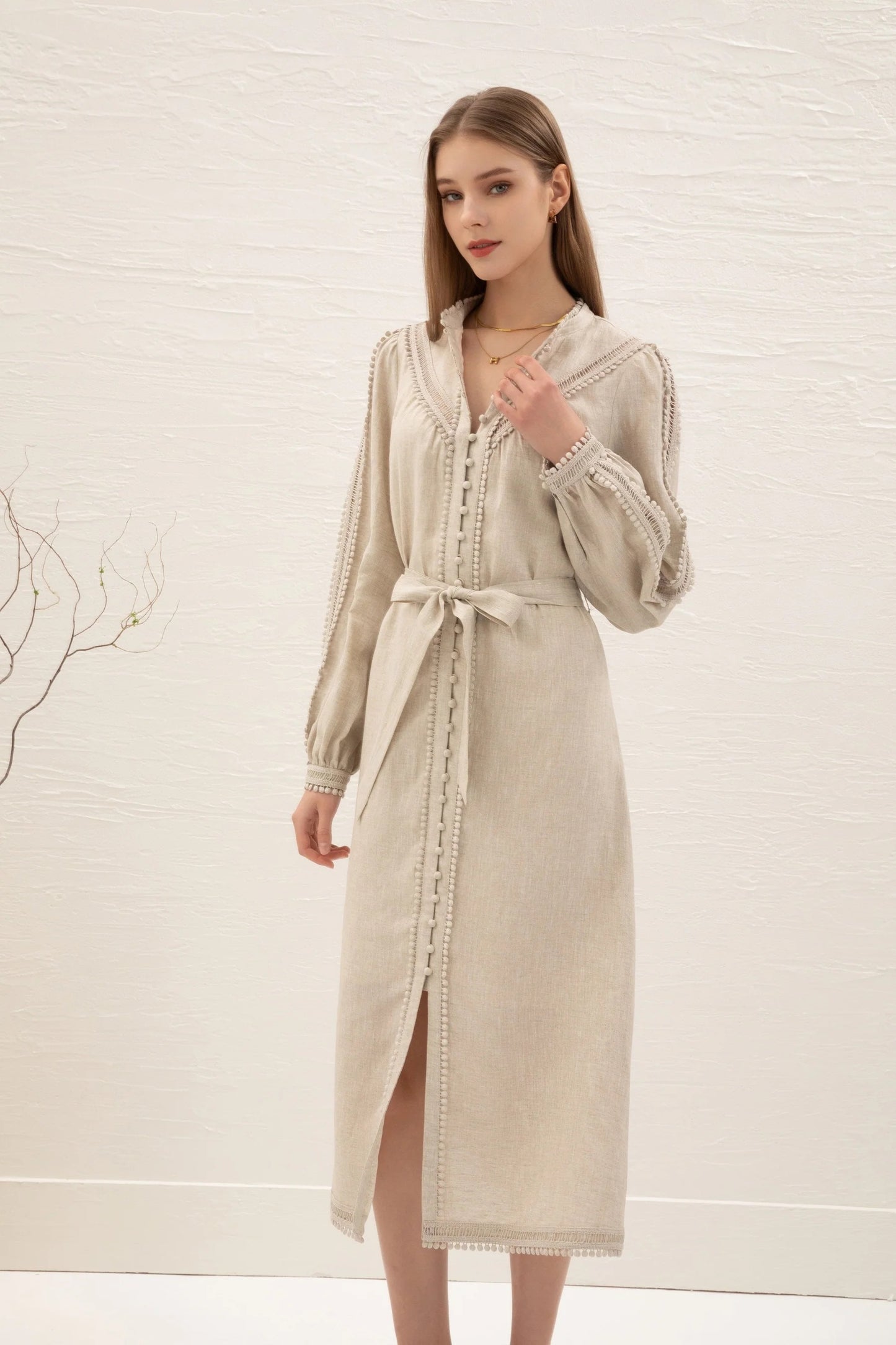 GDS Illy Linen Dress