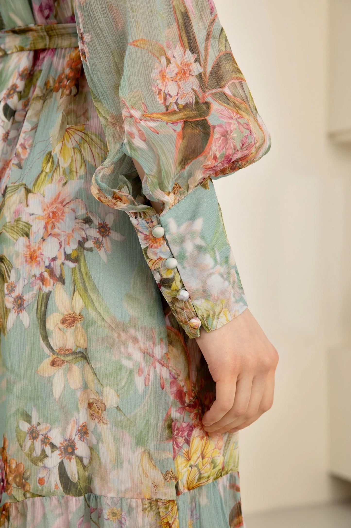 GDS Silk Floral Dress