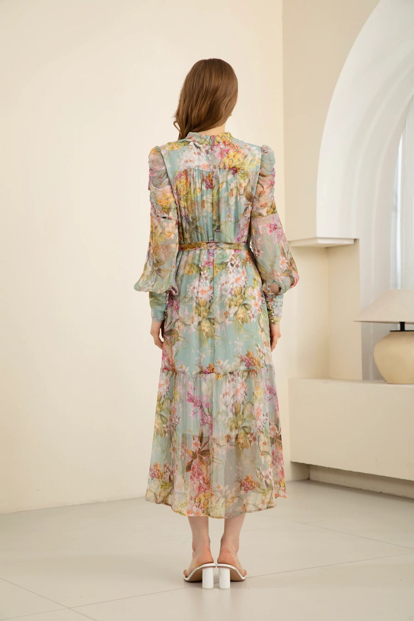 GDS Silk Floral Dress