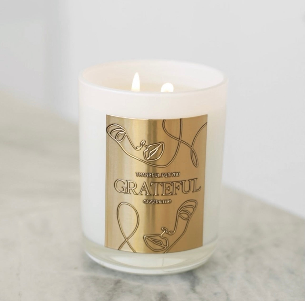 Ginger & Me Candle - Grateful