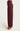 Gold Buckle Belt Detail Pants Burgundy