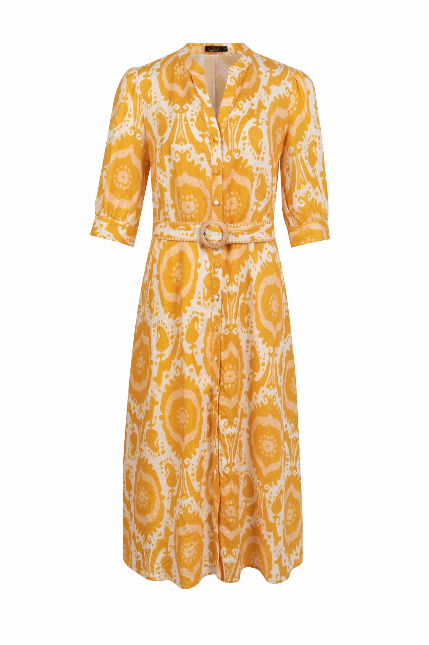 GDS Abyss Long Dress Yellow