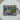 Beaded Pouch Blue Green