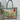 Beaded Tote Bag Green
