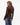 Drawstring Long Sleeve Chocolate
