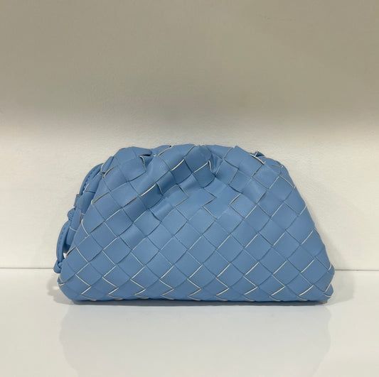 Small Woven Bag Blue