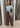 Madison Faux Leather Pants Chocolate