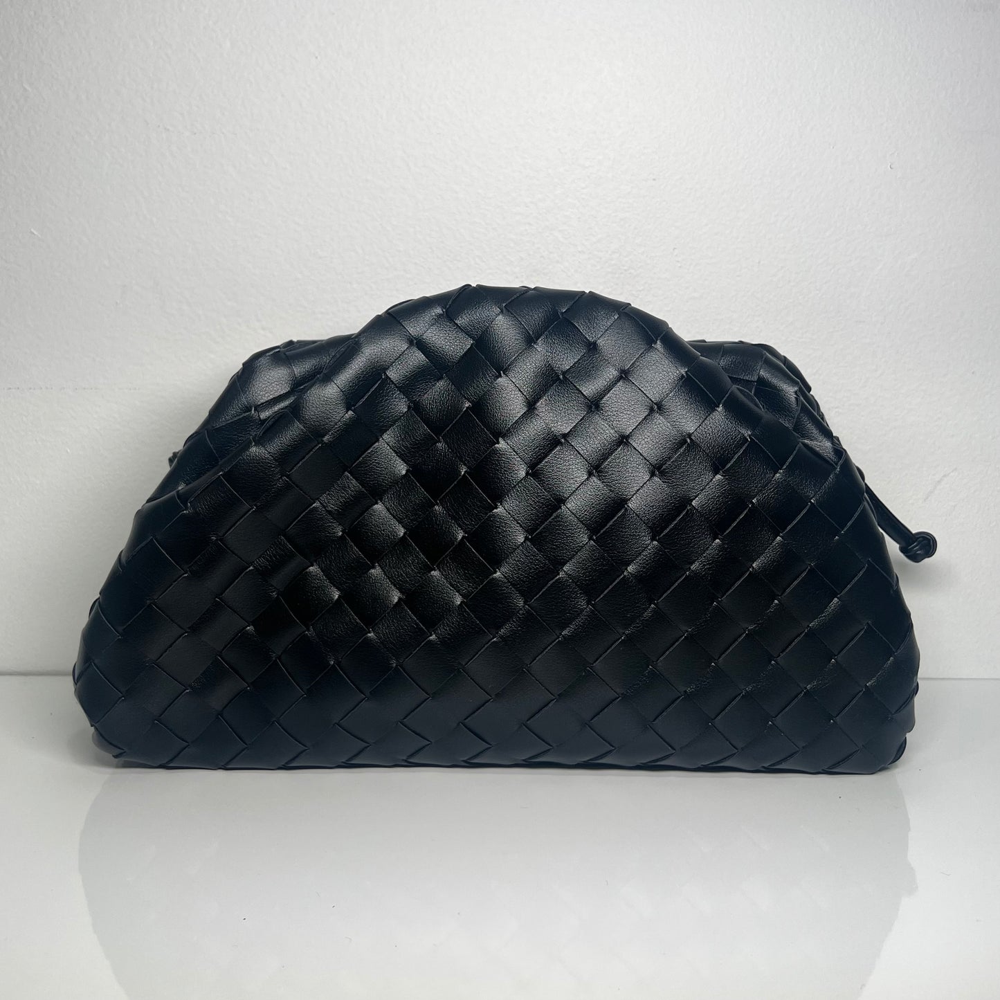 Large Woven Bag Black