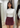 Cherry Faux Leather Skirt