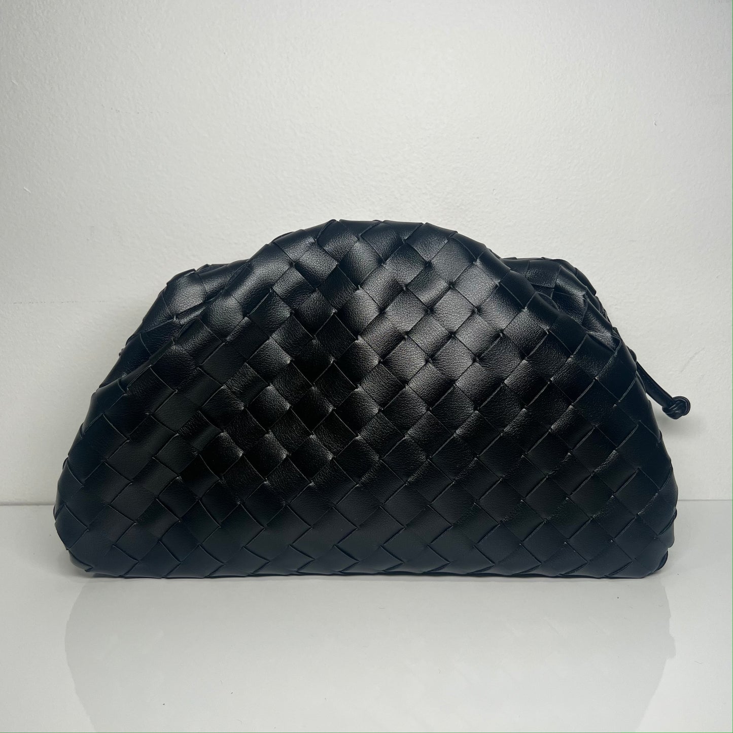 Large Woven Bag Black