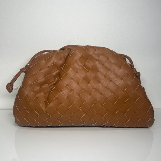 Large Woven Bag Tan