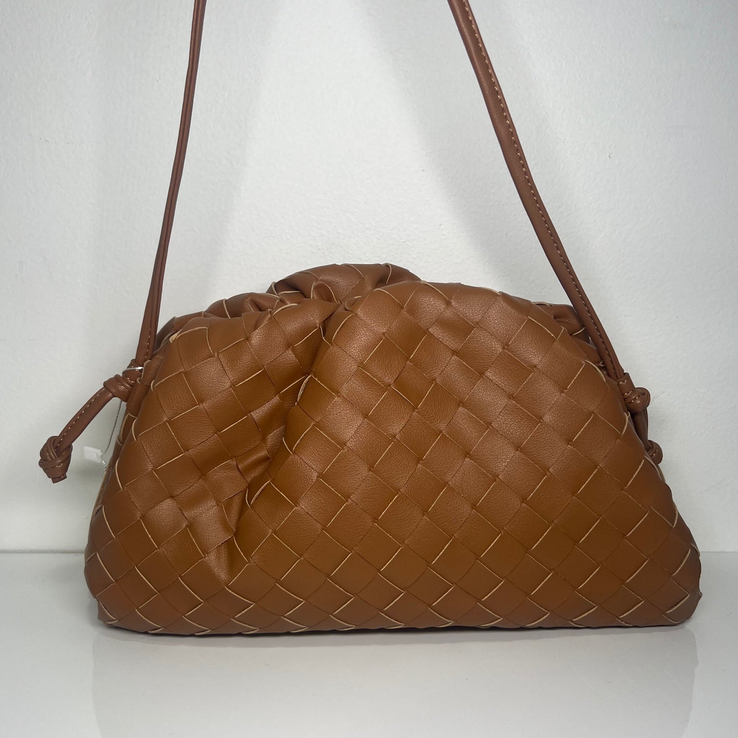 Large Woven Bag Tan