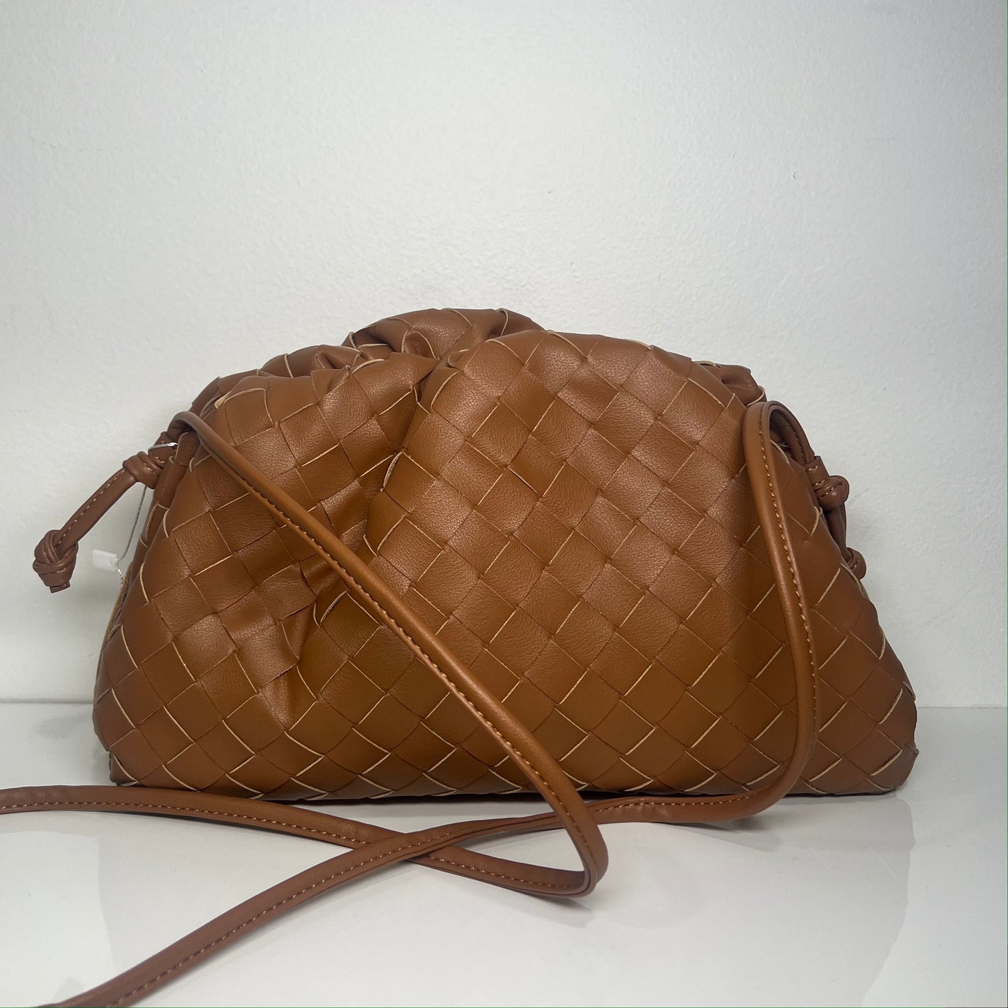 Large Woven Bag Tan