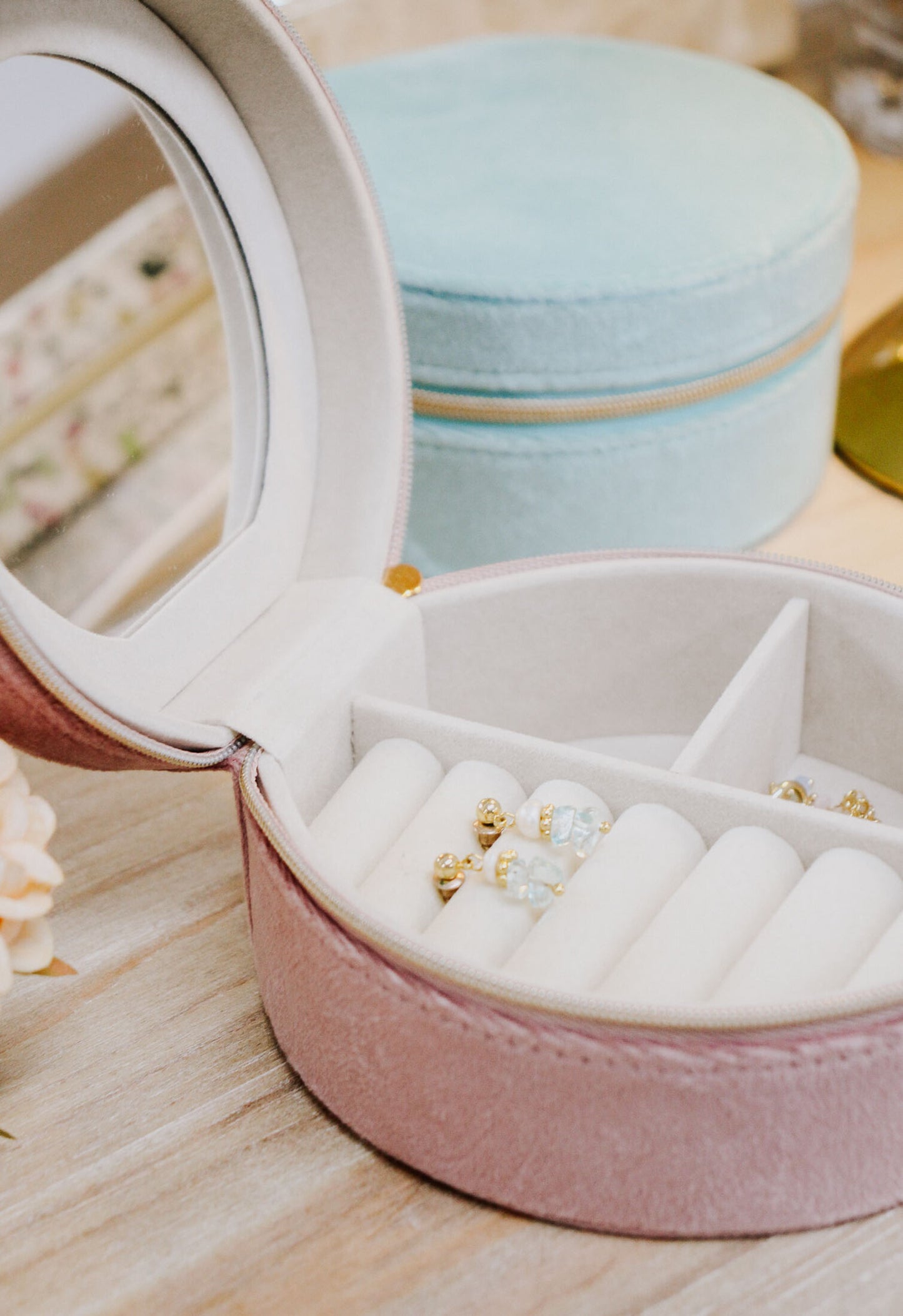 Mini Jewellery Case - Pink