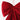 Hanging Bow Red