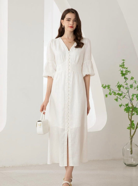 GDS Ruby Linen Dress