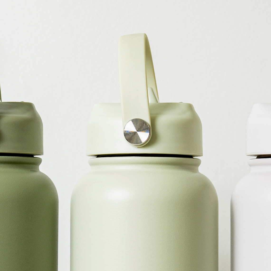 Sage & Cooper Insulated Drink Bottle Light Green