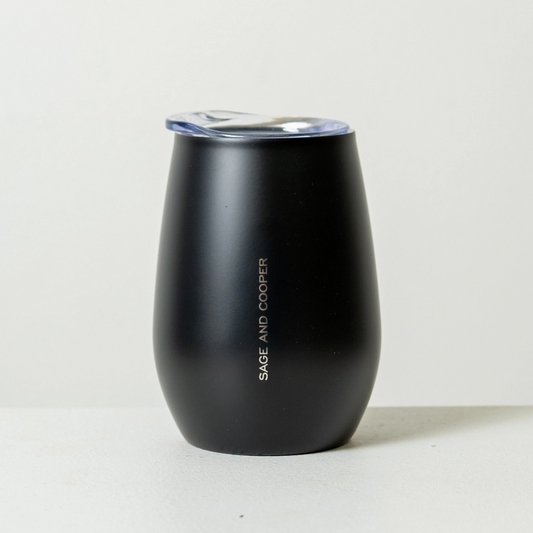 Sage & Cooper Calm Coffee Cup Black