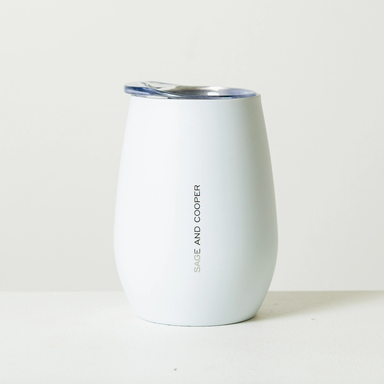 Sage & Cooper Calm Coffee Cup White