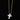 White Opal Cross Necklace Gold