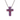 Pink Opal Cross Necklace Silver