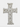 Rose Shell Cross Large