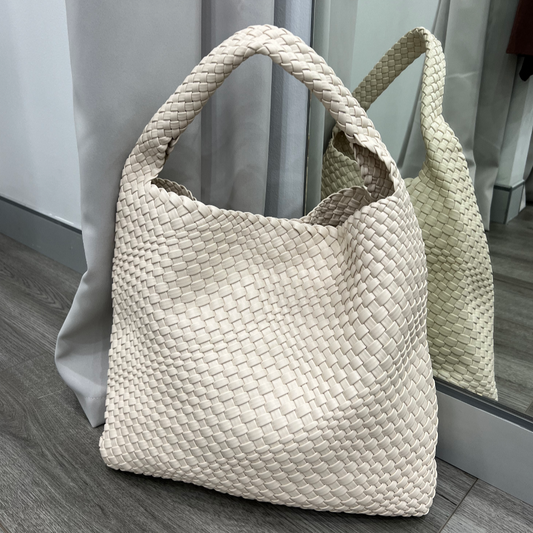 Woven Tote Bag Stone