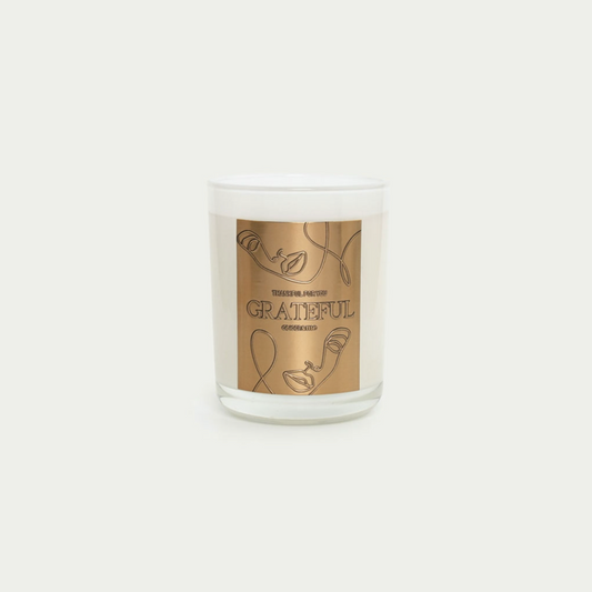 Ginger & Me Mindfulness Candle Grateful