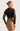 Sheer Detail Long Sleeve Black