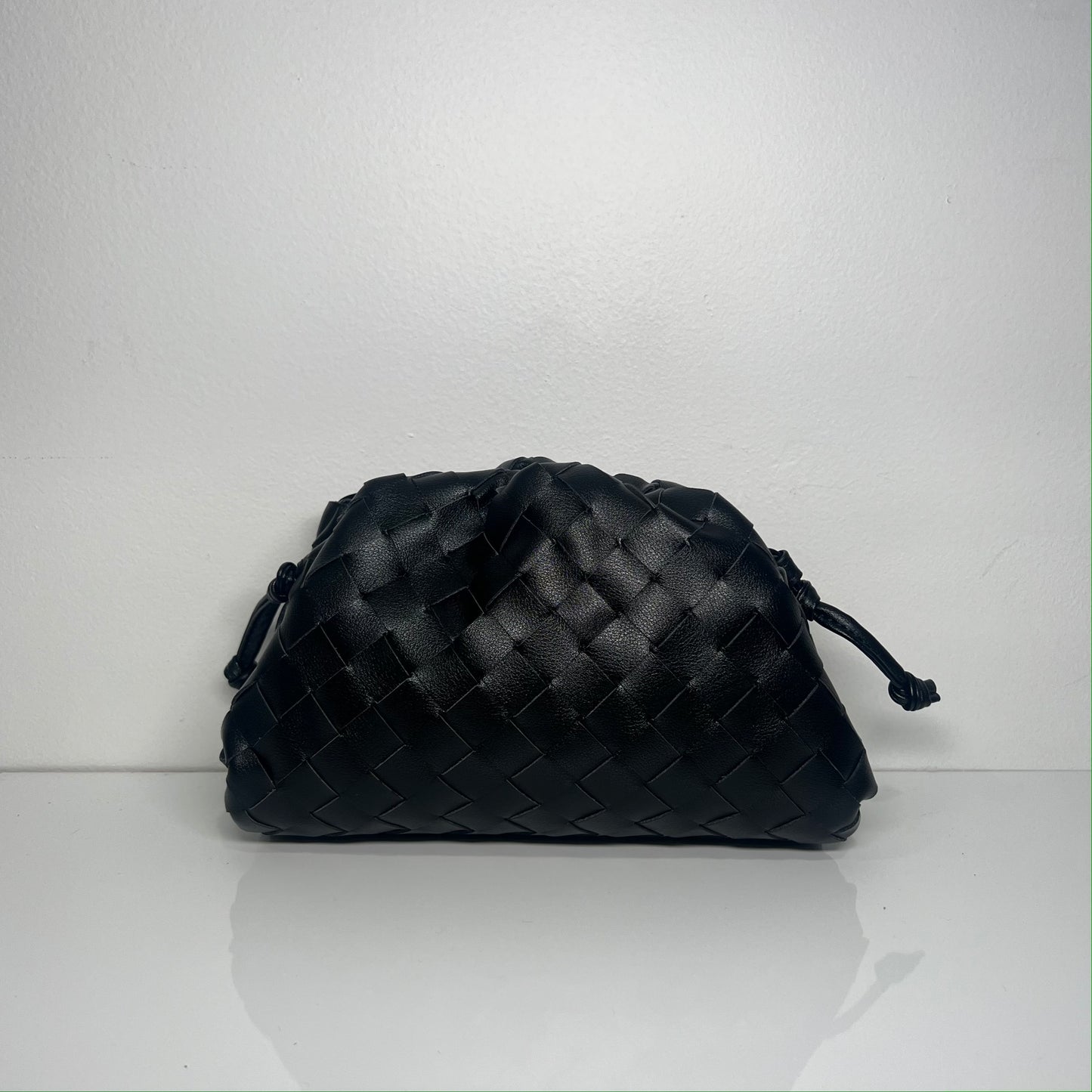 Small Woven Bag Black