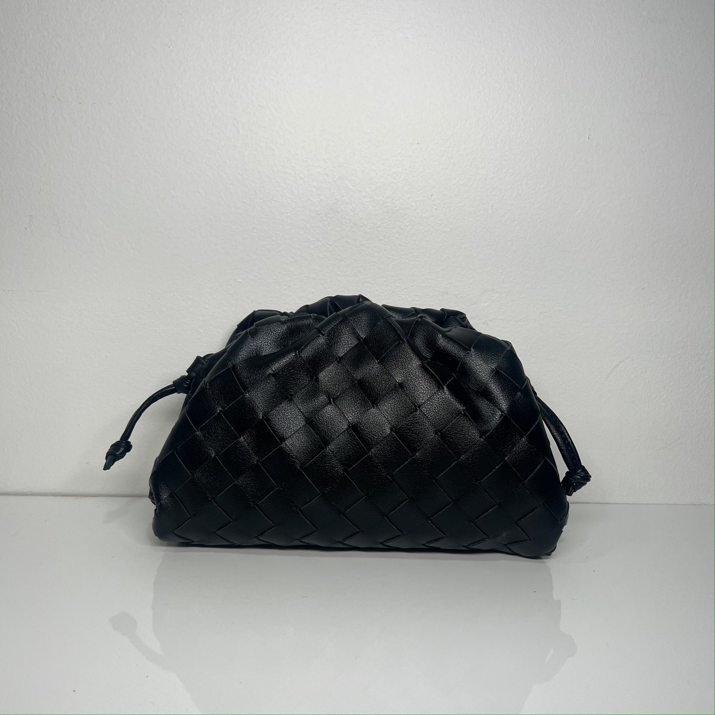 Small Woven Bag Black