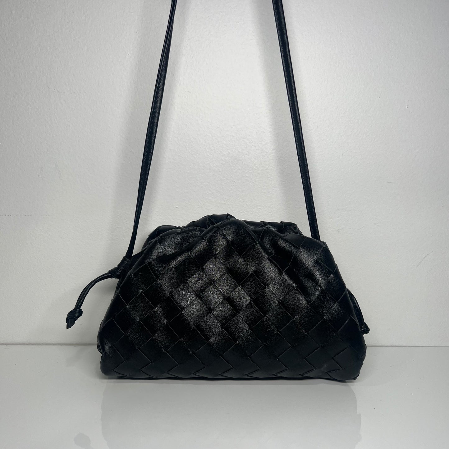 Small Woven Bag Black