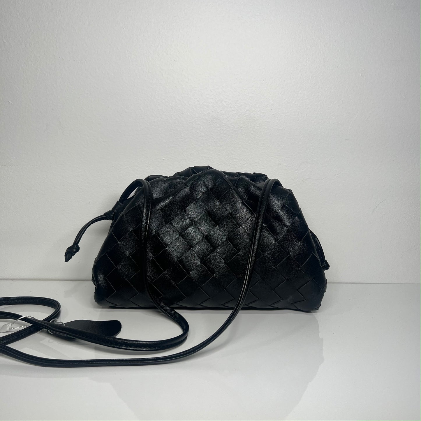 Small Woven Bag Black