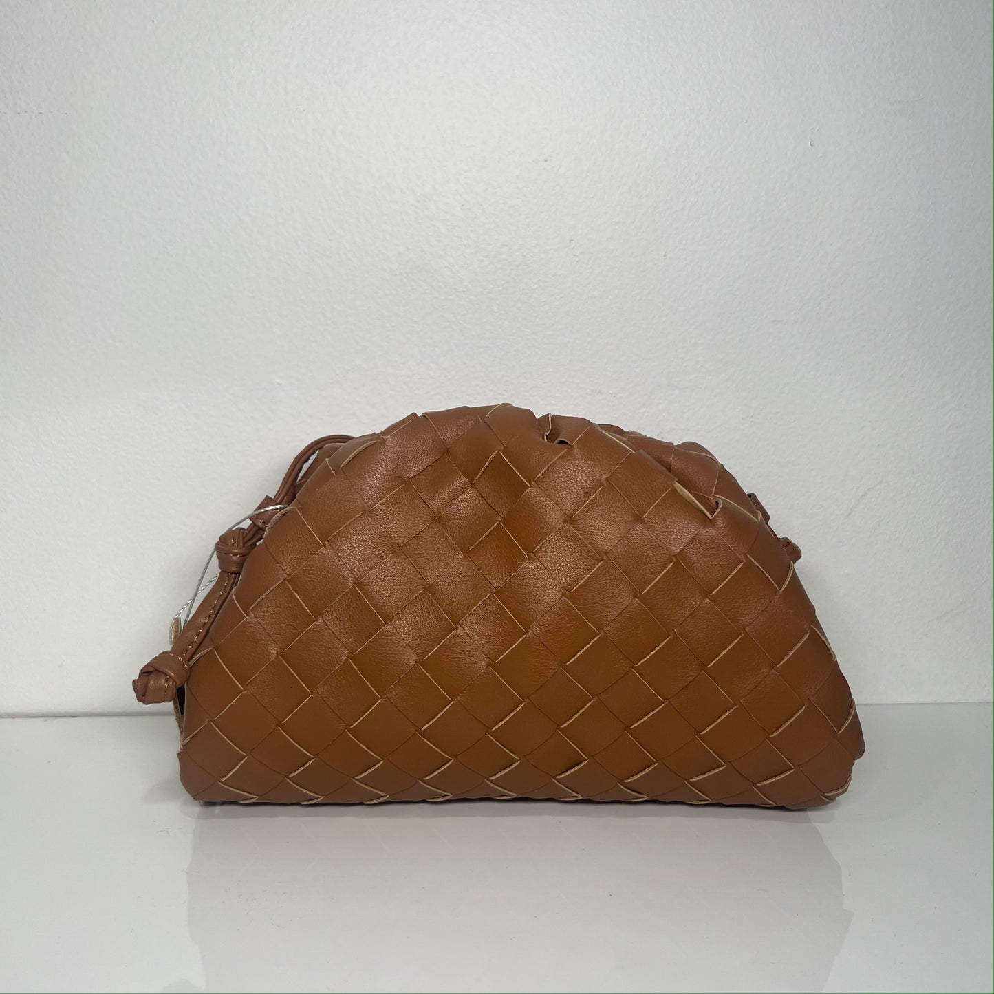 Small Woven Bag Tan