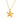 Starfish Pendant Necklace Gold