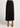 Pleated Knit Skirt Black