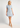Chloe Tweed Mini Dress Pale Blue