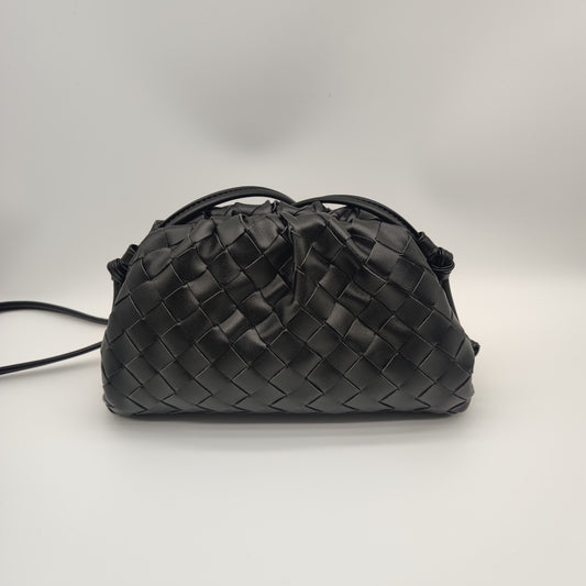 Small Woven Bag Black