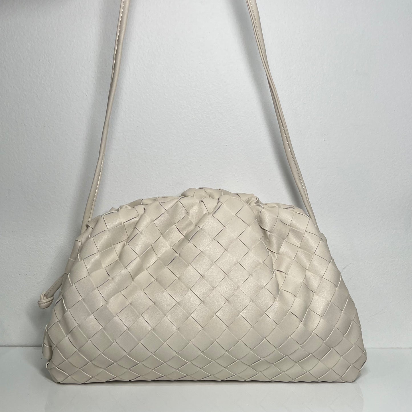 Large Woven Bag Stone